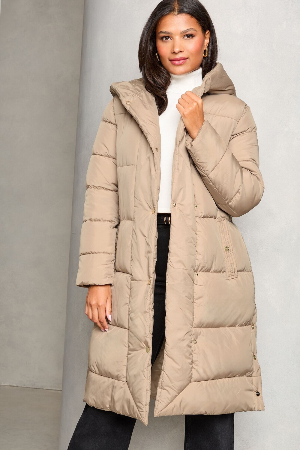 Длинное стеганое пальто, устойчивое к воздействию дождя Lipsy, коричневый
Длинное стеганое пальто, устойчивое к воздействию дождя Lipsy, коричневый