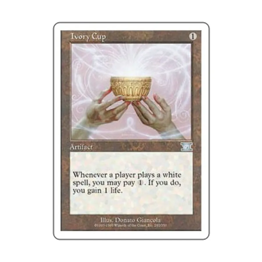 CCG Кубок Слоновой Кости (U), MTG - 6th Edition (Classic)
CCG Кубок Слоновой Кости (U), MTG - 6th Edition (Classic)