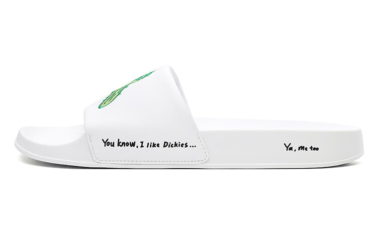 Шлепанцы мужские белые Dickies
Шлепанцы мужские белые Dickies