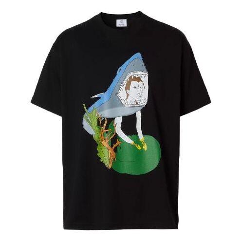 Футболка men's ss21 ocean sketch cartoon printing cotton loose short sleeve black Burberry, черный
Футболка men's ss21 ocean sketch cartoon printing cotton loose short sleeve black Burberry, черный