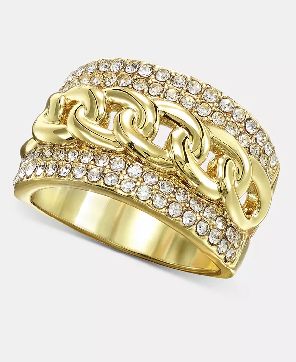 Кольцо с паве и цепочкой, эксклюзивно в Macy's I.N.C. International Concepts, gold/cryst
Кольцо с паве и цепочкой, эксклюзивно в Macy's I.N.C. International Concepts, gold/cryst