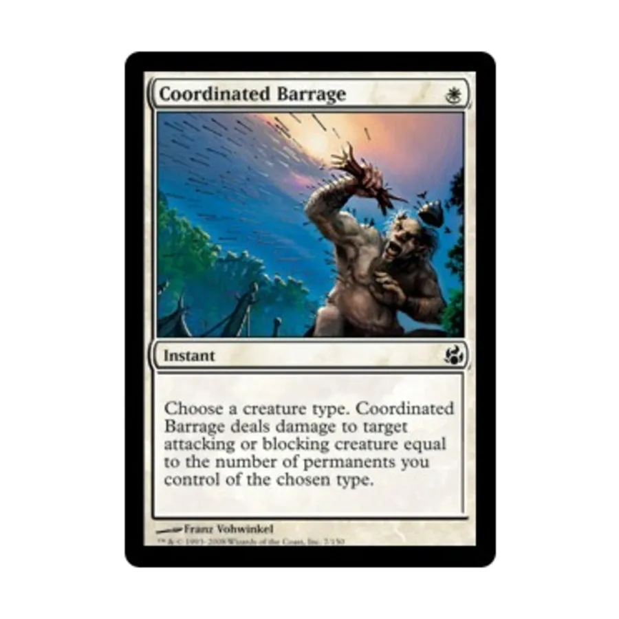 CCG Скоординированный обстрел (клавиша C), MTG - Morningtide
CCG Скоординированный обстрел (клавиша C), MTG - Morningtide