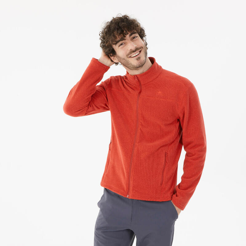 Мужская флисовая куртка для горного туризма - MH120 QUECHUA, цвет rot
Мужская флисовая куртка для горного туризма - MH120 QUECHUA, цвет rot