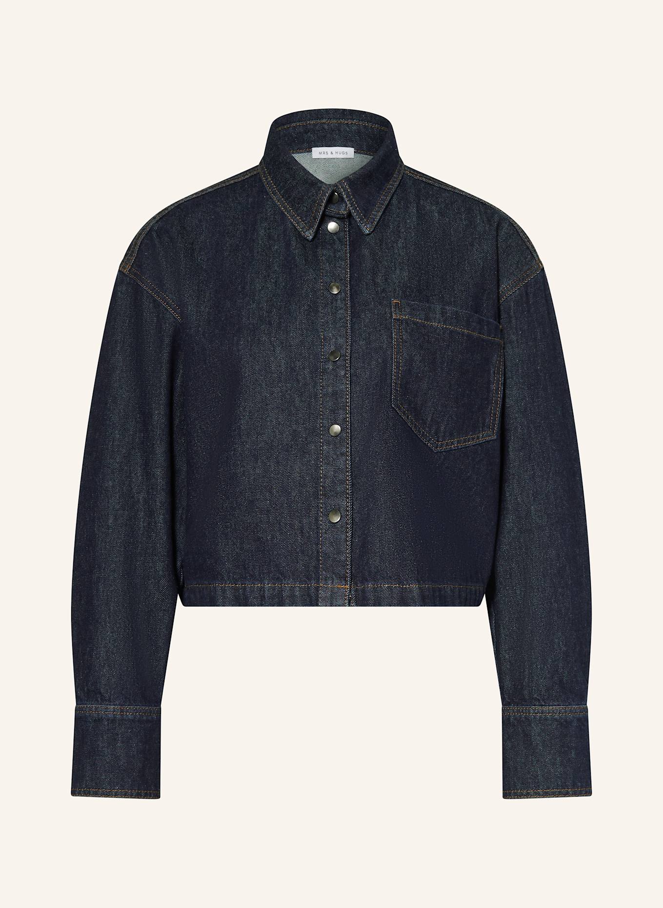 Джинсовая блузка Mrs & Hugs, синий
Джинсовая блузка Mrs & Hugs, синий