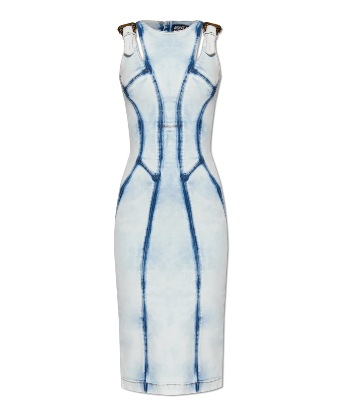 Джинсовое платье-футляр Versace Jeans Couture, синий
Джинсовое платье-футляр Versace Jeans Couture, синий