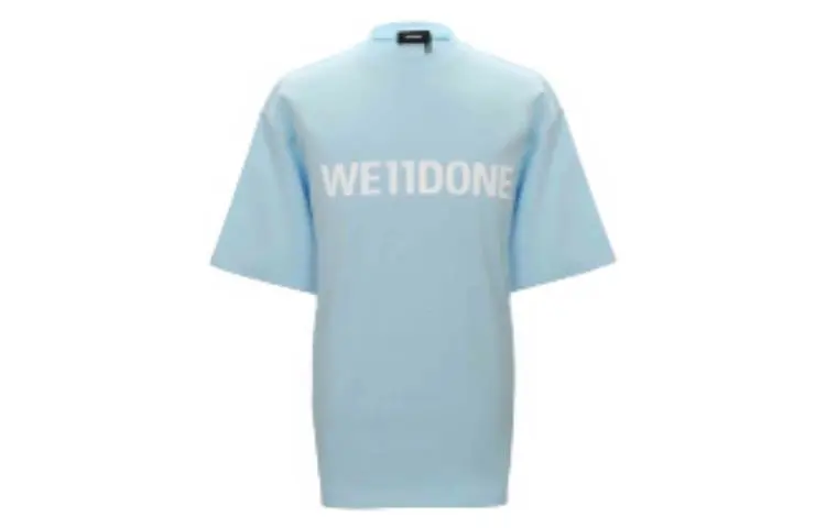 WE11DONE Футболка Unisex Sky Blue
WE11DONE Футболка Unisex Sky Blue