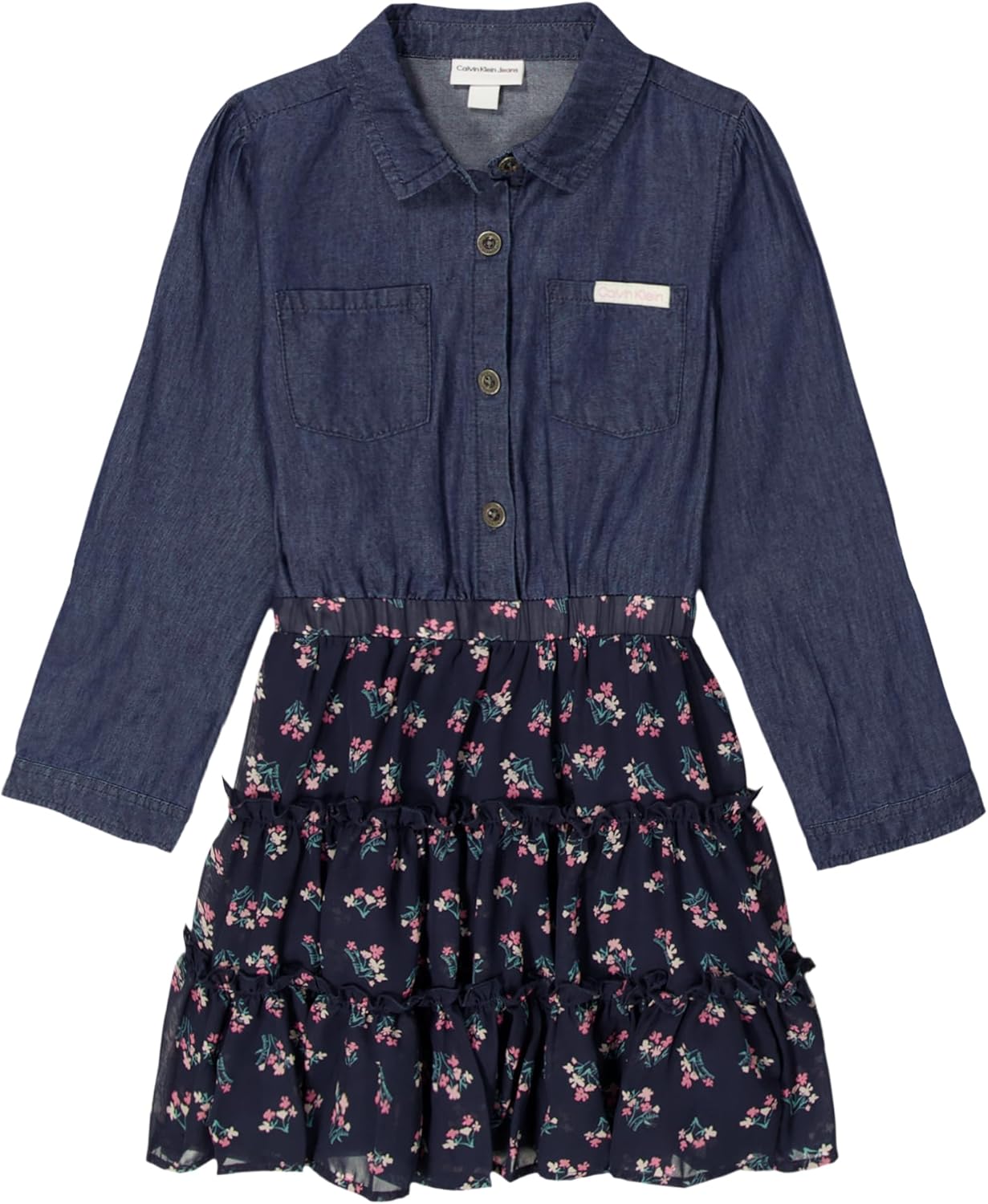 Платье Calvin Klein Baby Girls Fabrice Dress, Multi
Платье Calvin Klein Baby Girls Fabrice Dress, Multi
