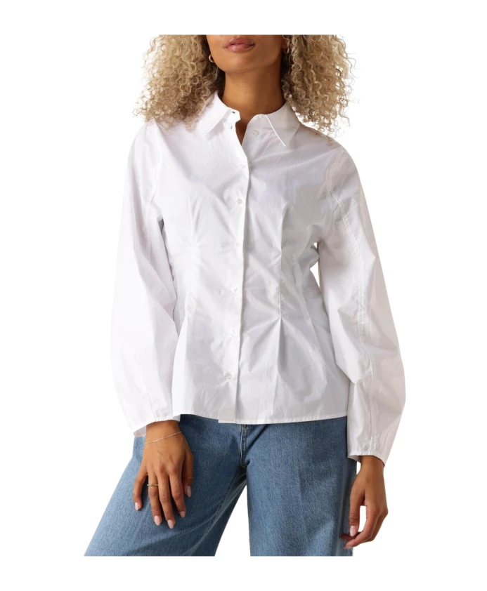 Блузка Ls универсальная и вневременная Selected Femme, белый
Блузка Ls универсальная и вневременная Selected Femme, белый