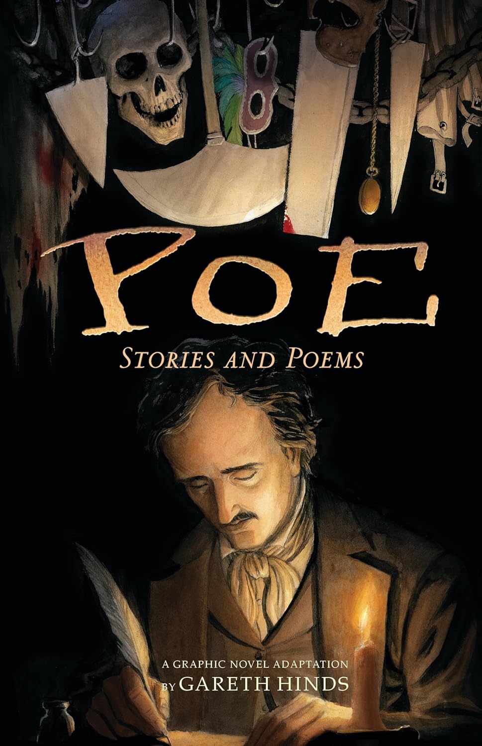 Poe: Stories and Poems: A Graphic Novel (A Haunting Visual Adaptation and Retelling of Edgar Allan Poe's Chilling Works - For Young Adults and Teens) (Candlewick)
Poe: Stories and Poems: A Graphic Novel (A Haunting Visual Adaptation and Retelling of Edgar Allan Poe's Chilling Works - For Young Adults and Teens) (Candlewick)
