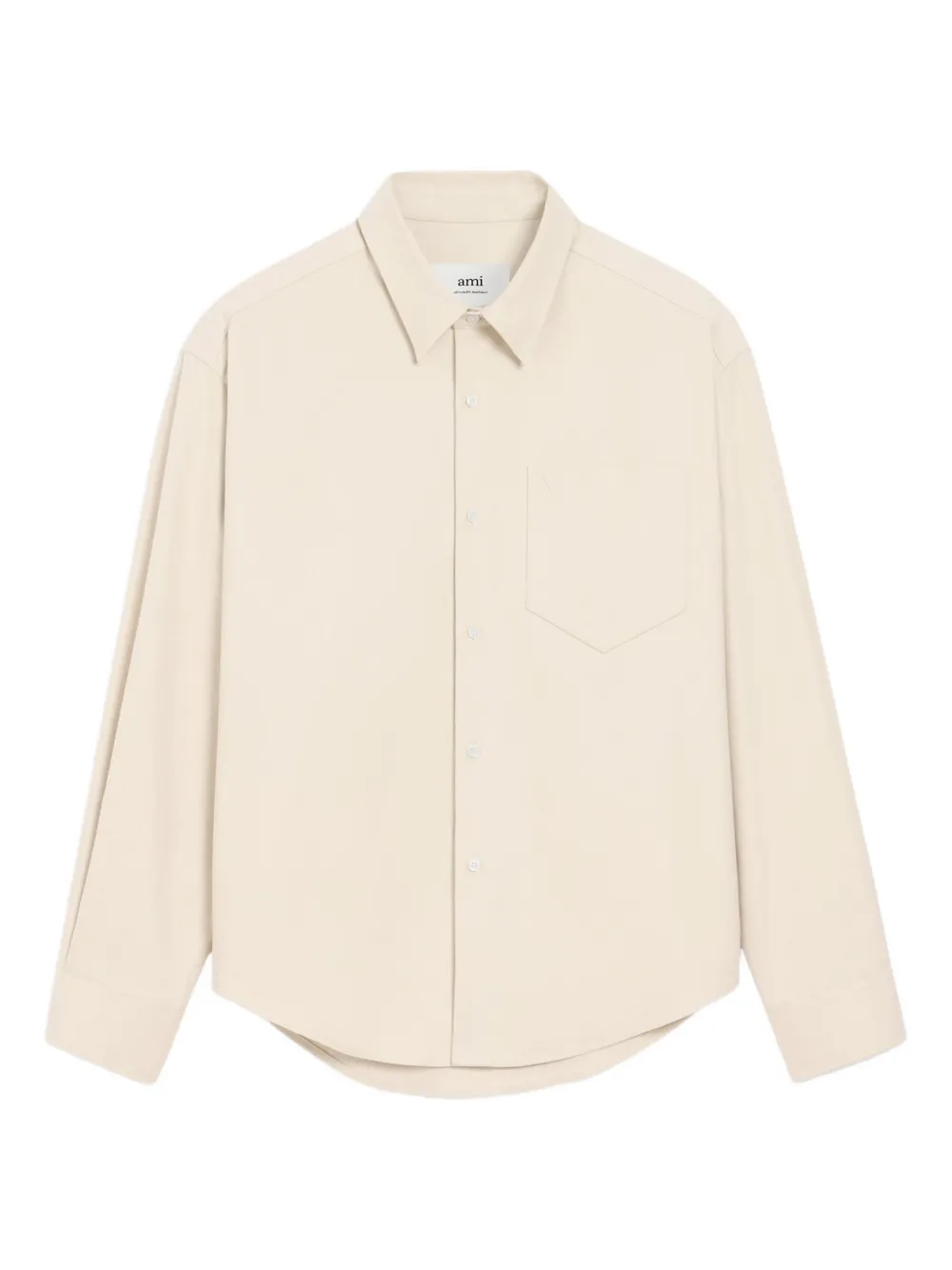 Рубашка с монограммой Ami de Coeur AMI Paris, нейтральный
Рубашка с монограммой Ami de Coeur AMI Paris, нейтральный