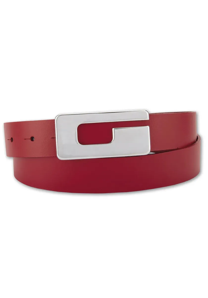 Ремень BERND GÖTZ, с пряжкой G-look, красный
Ремень BERND GÖTZ, с пряжкой G-look, красный