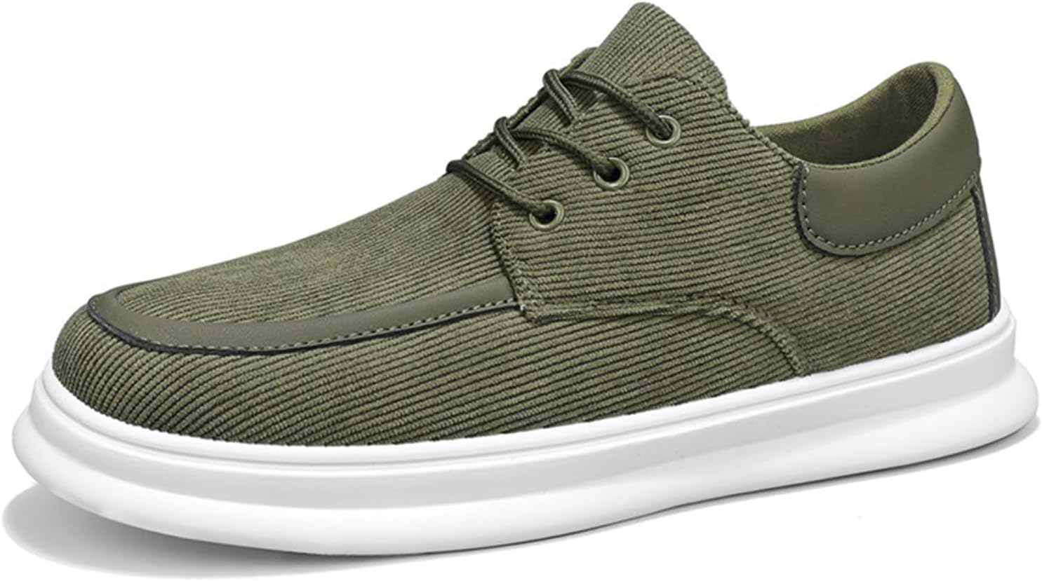 Мужские кеды на шнуровке Canvas с низким верхом, платформой, круглым носком, плоской подошвой, мягкой стелькой, удобные для ходьбы и вождения, повседневные модные шнурованные туфли Xoekd, зеленый
Мужские кеды на шнуровке Canvas с низким верхом, платформой, круглым носком, плоской подошвой, мягкой стелькой, удобные для ходьбы и вождения, повседневные модные шнурованные туфли Xoekd, зеленый