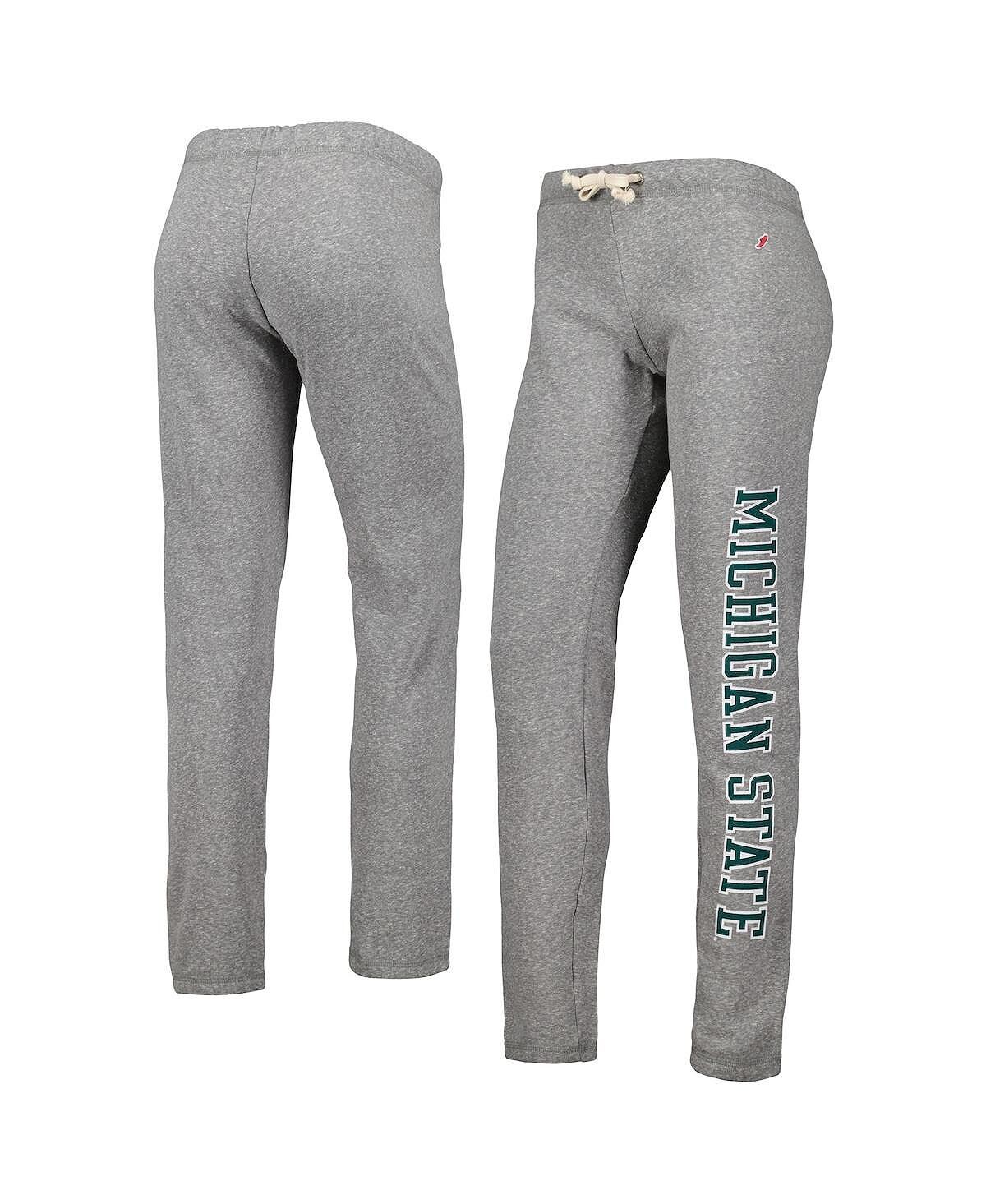 Женские брюки-джоггеры трехцветного цвета цвета Heather Grey Michigan State Spartans Victory Springs League Collegiate Wear
Женские брюки-джоггеры трехцветного цвета цвета Heather Grey Michigan State Spartans Victory Springs League Collegiate Wear
