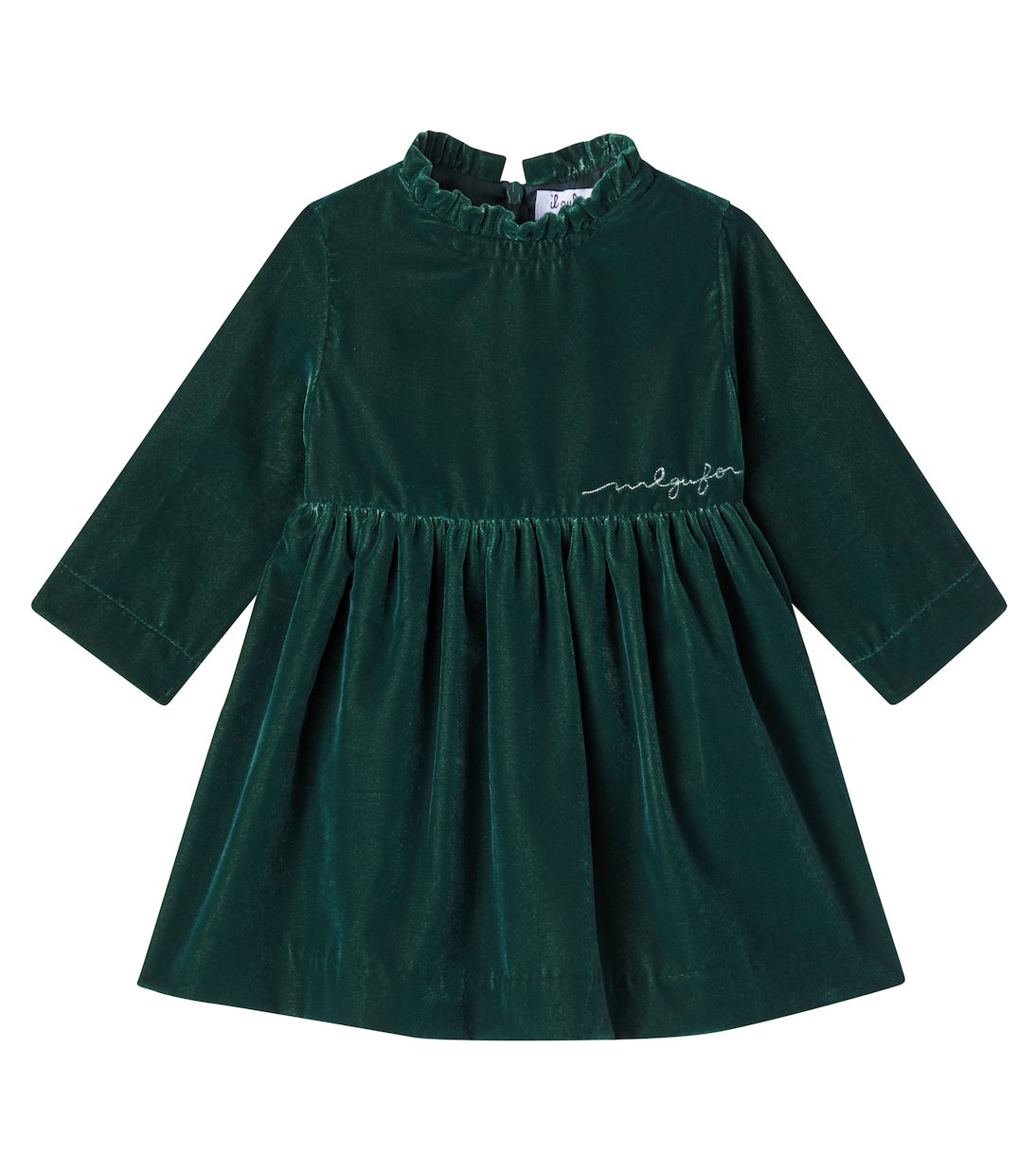 Платье с рюшами Il Gufo, Dark Green
Платье с рюшами Il Gufo, Dark Green