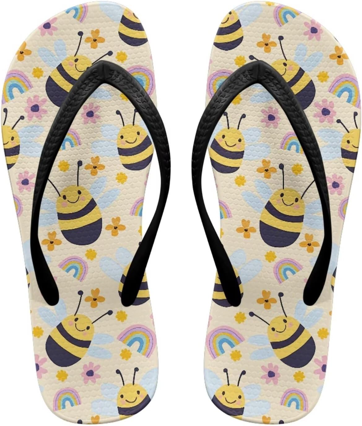 Вьетнамки с черепом для женщин и мужчин, летние пляжные повседневные сандалии, удобные шлепанцы для душа Pointodoor, Cute Bee
Вьетнамки с черепом для женщин и мужчин, летние пляжные повседневные сандалии, удобные шлепанцы для душа Pointodoor, Cute Bee