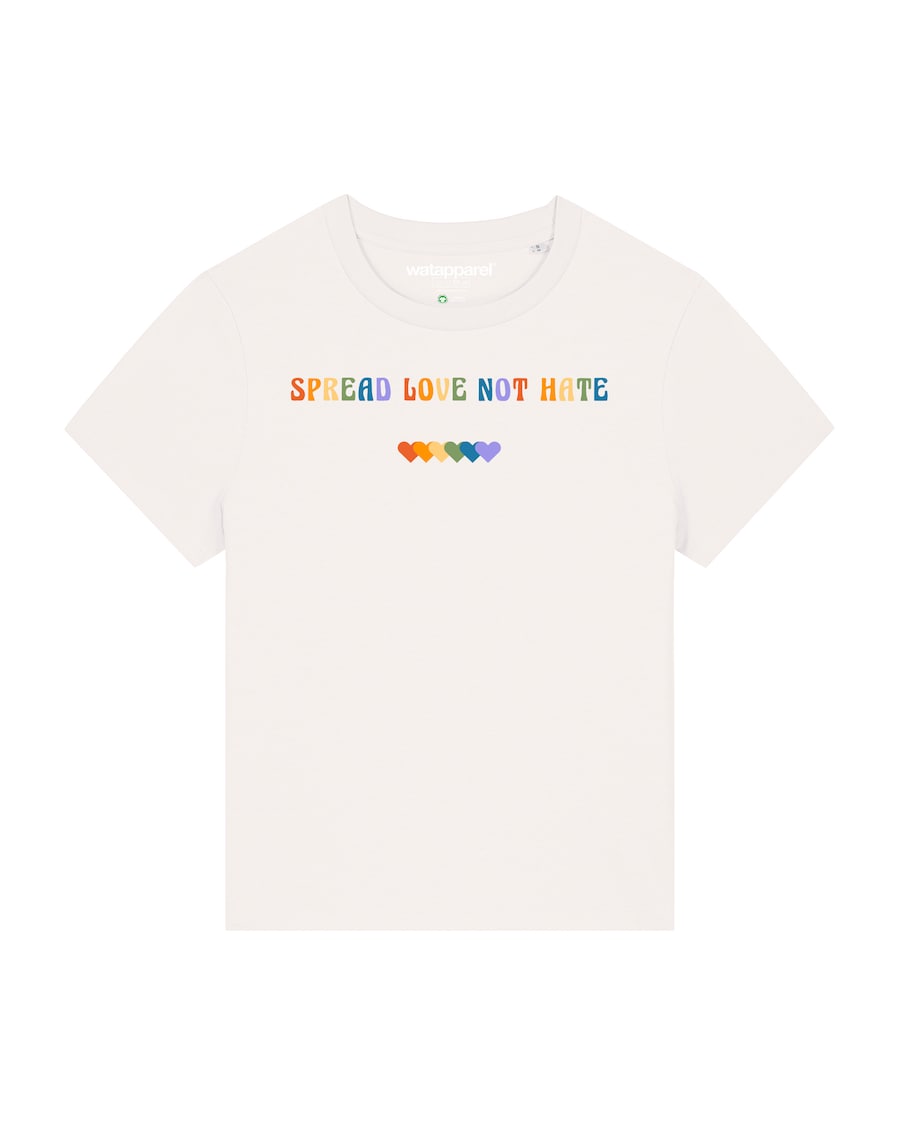 Рубашка Watapparel Spread Love not Hate, белый
Рубашка Watapparel Spread Love not Hate, белый
