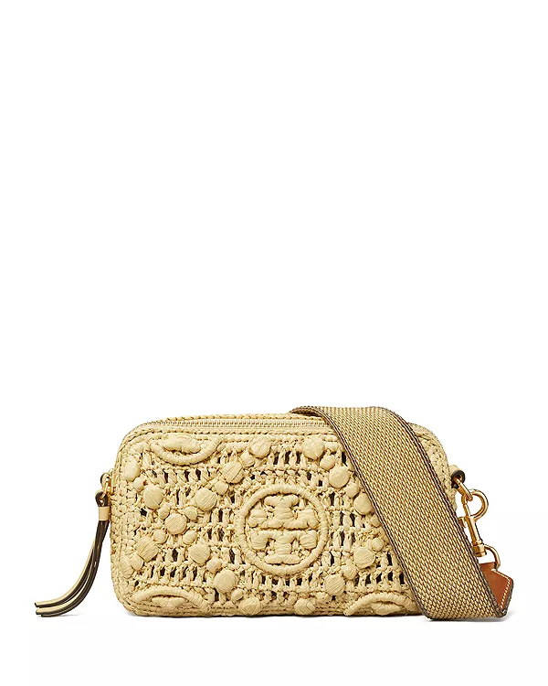 Сумка через плечо Miller t с монограммой из рафии Tory Burch, бежевый
Сумка через плечо Miller t с монограммой из рафии Tory Burch, бежевый