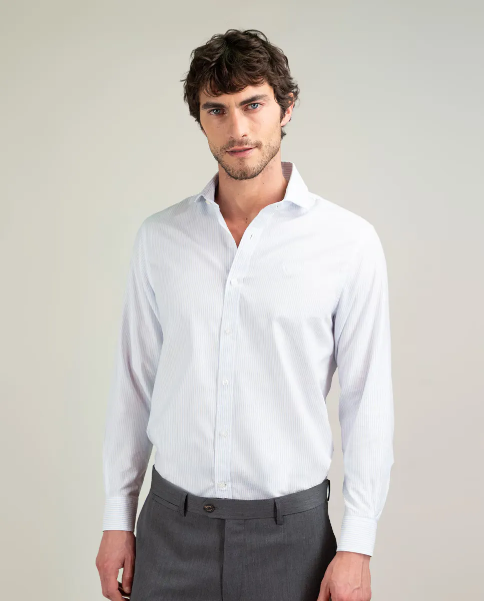 Мужская рубашка в полоску Pin Point Bengal El Ganso, синий
Мужская рубашка в полоску Pin Point Bengal El Ganso, синий