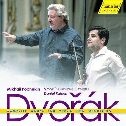 CD диск Dvorak / Pochekin / Slovak Philharmonic Orchestra: Complete Works for Violin & Orchestra
CD диск Dvorak / Pochekin / Slovak Philharmonic Orchestra: Complete Works for Violin & Orchestra