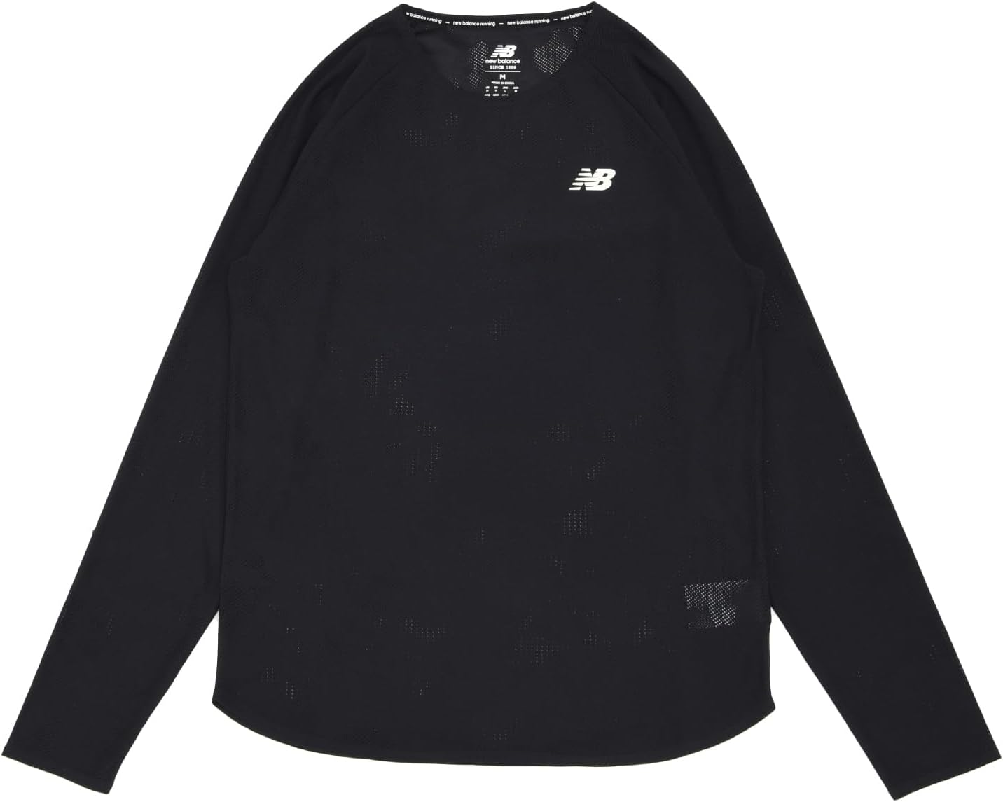 Мужская футболка с длинным рукавом New Balance MT33286 Q Speed Jacquard с жаккардовым узором, черный
Мужская футболка с длинным рукавом New Balance MT33286 Q Speed Jacquard с жаккардовым узором, черный