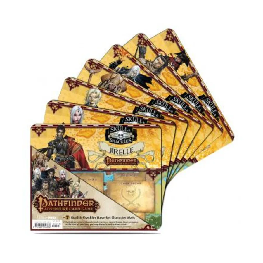 Мини-коврики «Череп и кандалы» — базовый набор (7), Pathfinder Adventure Card Game - Playmats
Мини-коврики «Череп и кандалы» — базовый набор (7), Pathfinder Adventure Card Game - Playmats