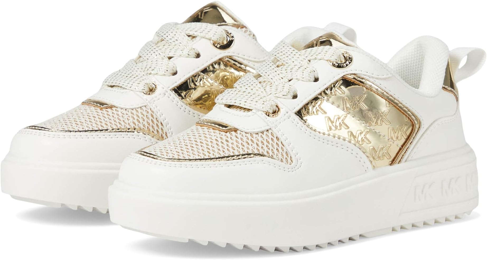 Кроссовки MICHAEL Michael Kors Kids Emmet Rumi, White/Gold
Кроссовки MICHAEL Michael Kors Kids Emmet Rumi, White/Gold