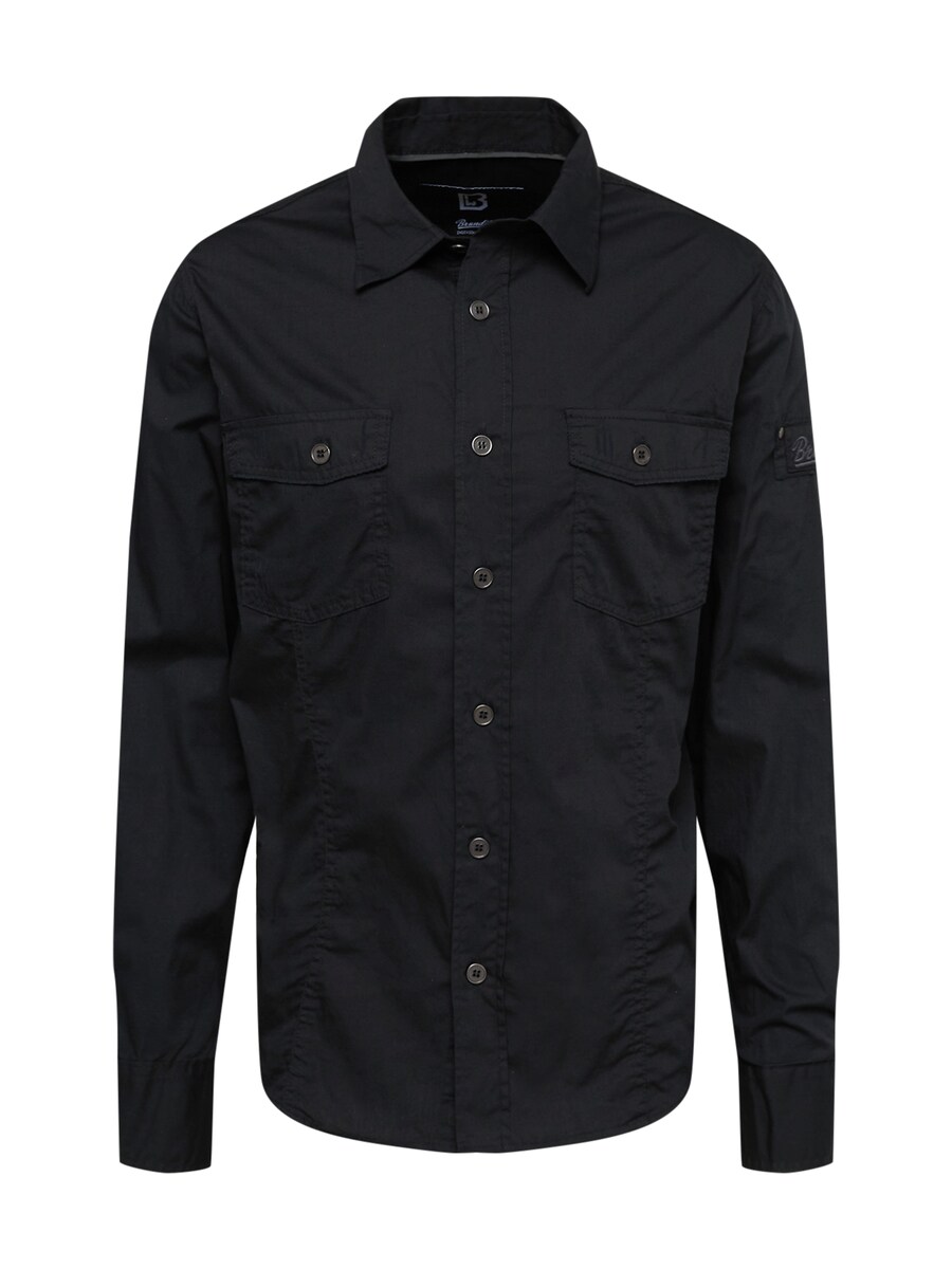 Повседневная рубашка Brandit Slim fit Button Up Shirt, черный
Повседневная рубашка Brandit Slim fit Button Up Shirt, черный