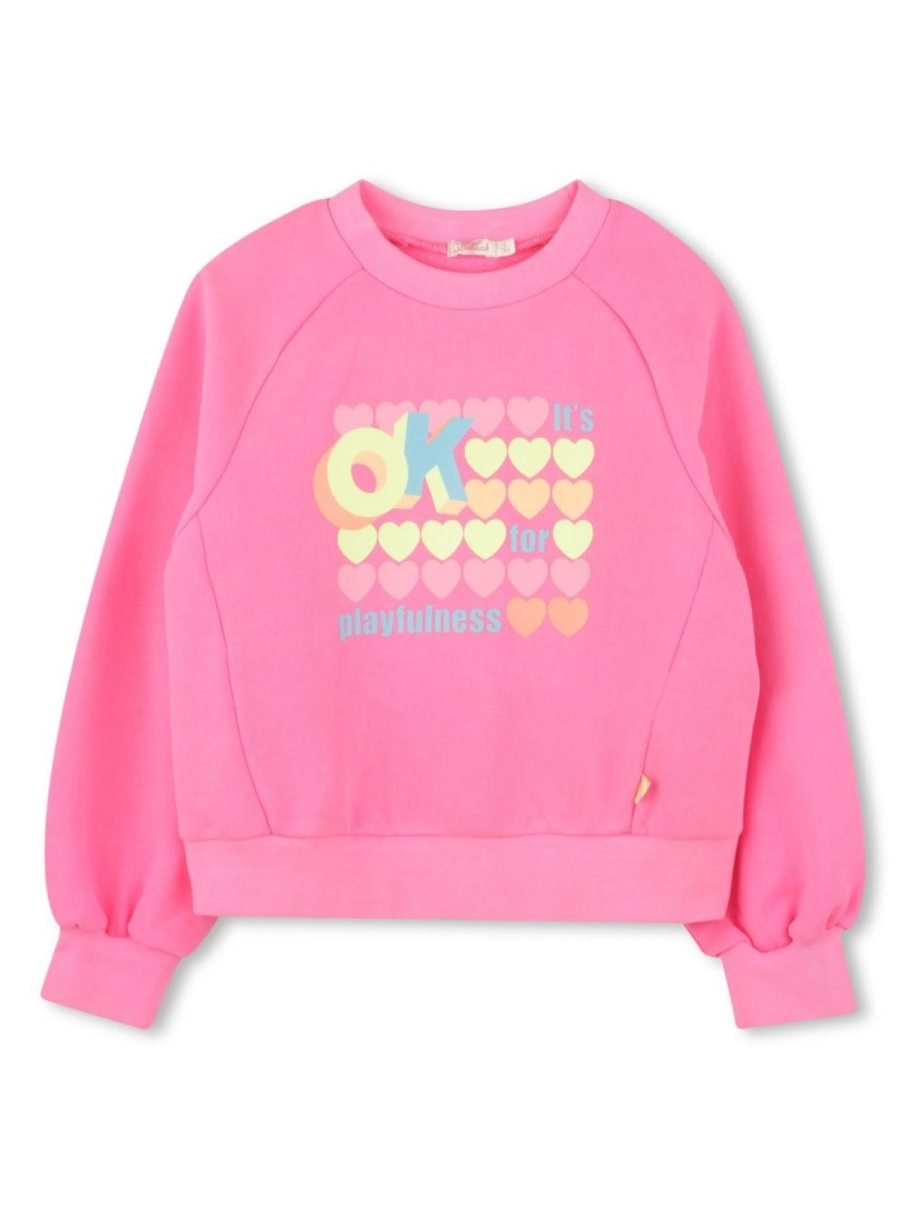 Свитшот с надписью Billieblush, розовый
Свитшот с надписью Billieblush, розовый