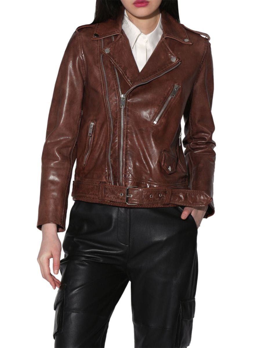 Двубортная байкерская куртка Kingsley Walter Baker, цвет Walnut, Коричневый, Двубортная байкерская куртка Kingsley Walter Baker, цвет Walnut 
Двубортная байкерская куртка Kingsley Walter Baker, цвет Walnut, Коричневый, Двубортная байкерская куртка Kingsley Walter Baker, цвет Walnut