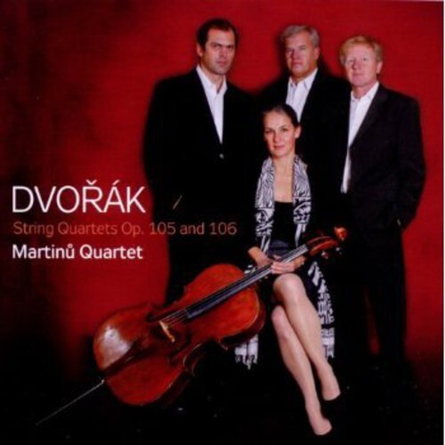 CD диск Dvorak / Martinu Quartet: String Quartets Op 105 & 106
CD диск Dvorak / Martinu Quartet: String Quartets Op 105 & 106