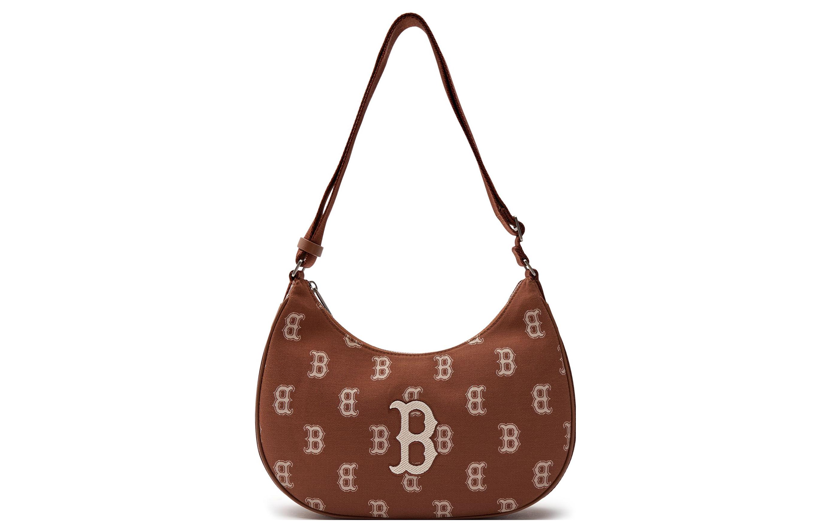 Полиэстер с хлопковой сумкой через плечо женская коричневая MLB
Полиэстер с хлопковой сумкой через плечо женская коричневая MLB