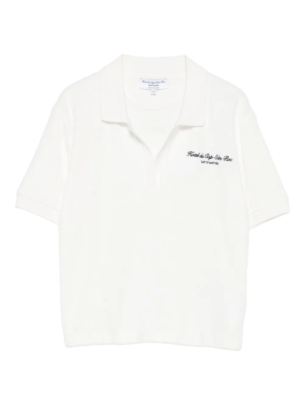 Рубашка поло с вышивкой Sporty & Rich, белый
Рубашка поло с вышивкой Sporty & Rich, белый