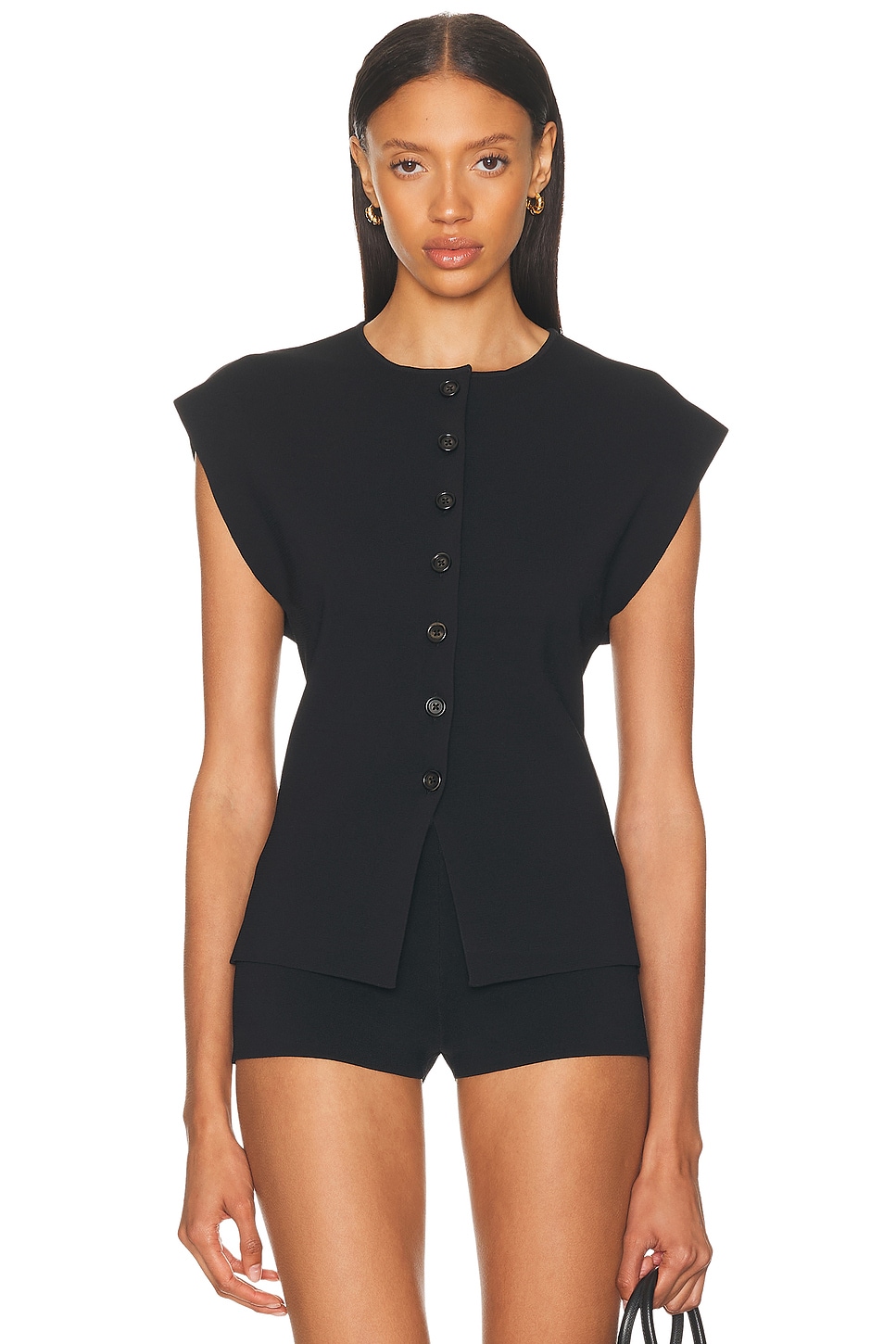 Кардиган без рукавов Janith Eaves, Black
Кардиган без рукавов Janith Eaves, Black