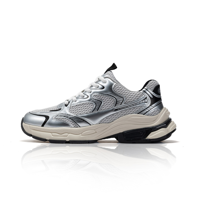 JOSINY Кроссовки Interstellar Odyssey Chunky, низкие, мужские, цвет: сияющее серебро/черный обсидиан
JOSINY Кроссовки Interstellar Odyssey Chunky, низкие, мужские, цвет: сияющее серебро/черный обсидиан