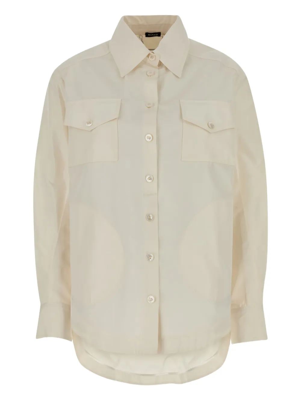 Рубашка с карманами Kiton, белый
Рубашка с карманами Kiton, белый