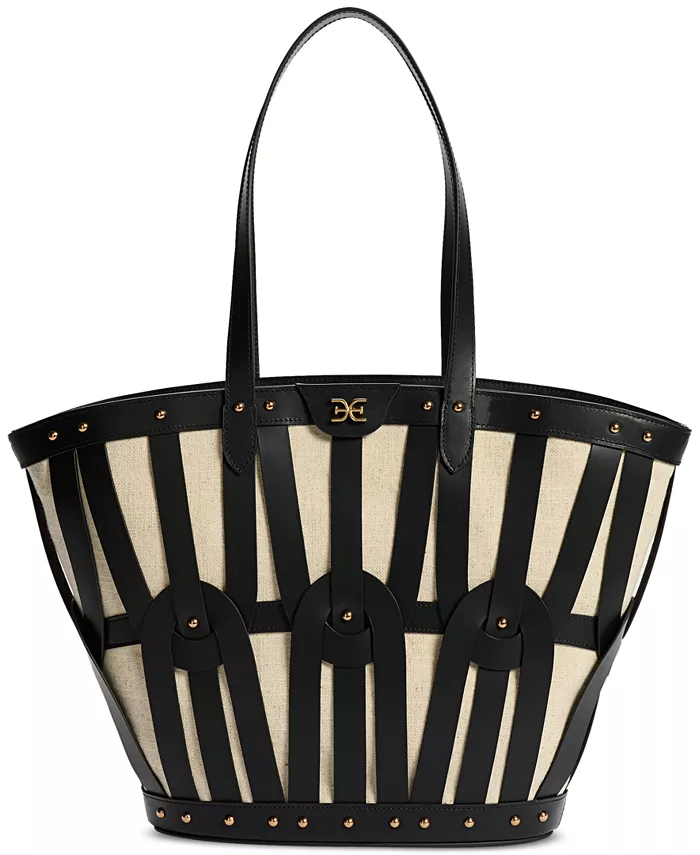 Сумка-тоут Bay Extra Large из кожи с фигурной вырезкой Sam Edelman, черный
Сумка-тоут Bay Extra Large из кожи с фигурной вырезкой Sam Edelman, черный