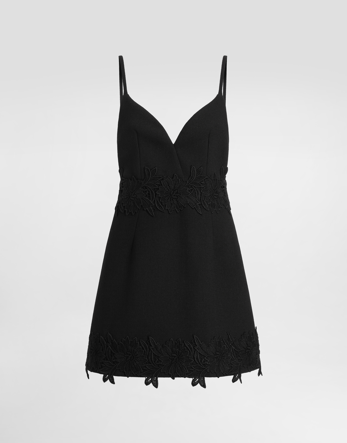 Платье из стрейчевого шерстяного крепа Dolce & Gabbana, черный
Платье из стрейчевого шерстяного крепа Dolce & Gabbana, черный