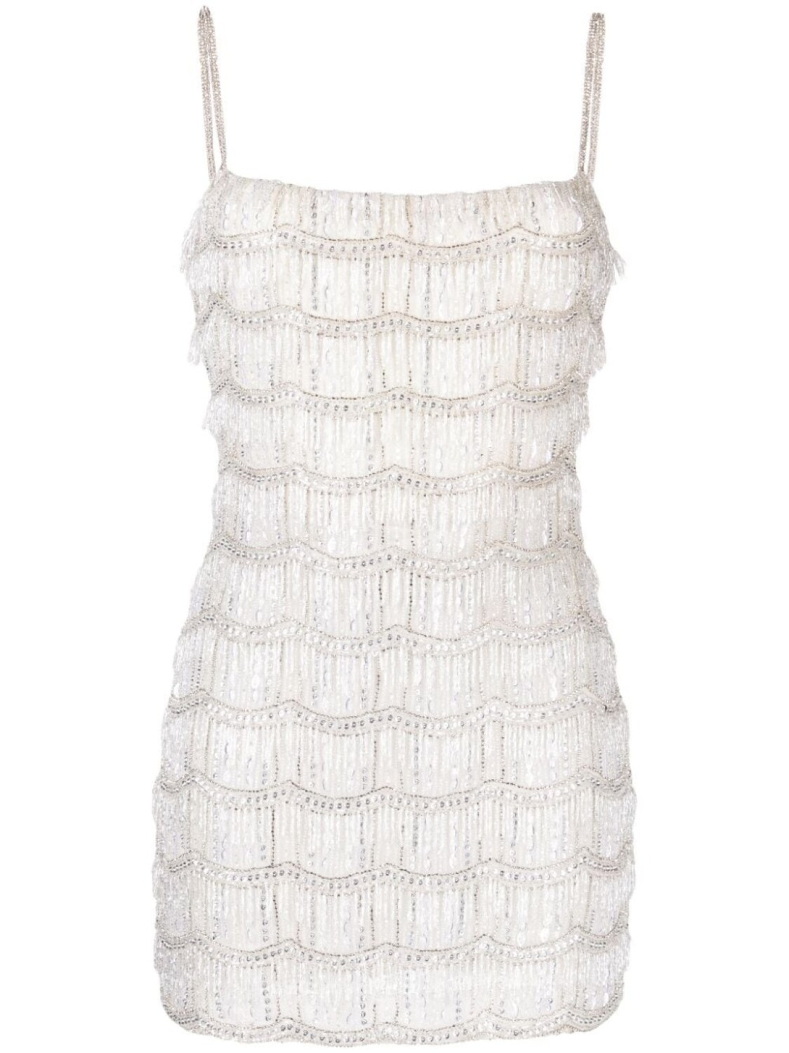 Rachel Gilbert платье мини Sadie с бахромой, белый
Rachel Gilbert платье мини Sadie с бахромой, белый