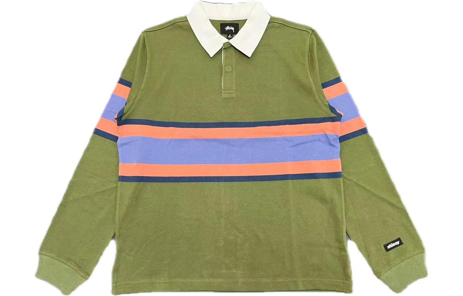 Рубашка поло мужская оливково-зеленая Stussy, оливково-зеленый
Рубашка поло мужская оливково-зеленая Stussy, оливково-зеленый