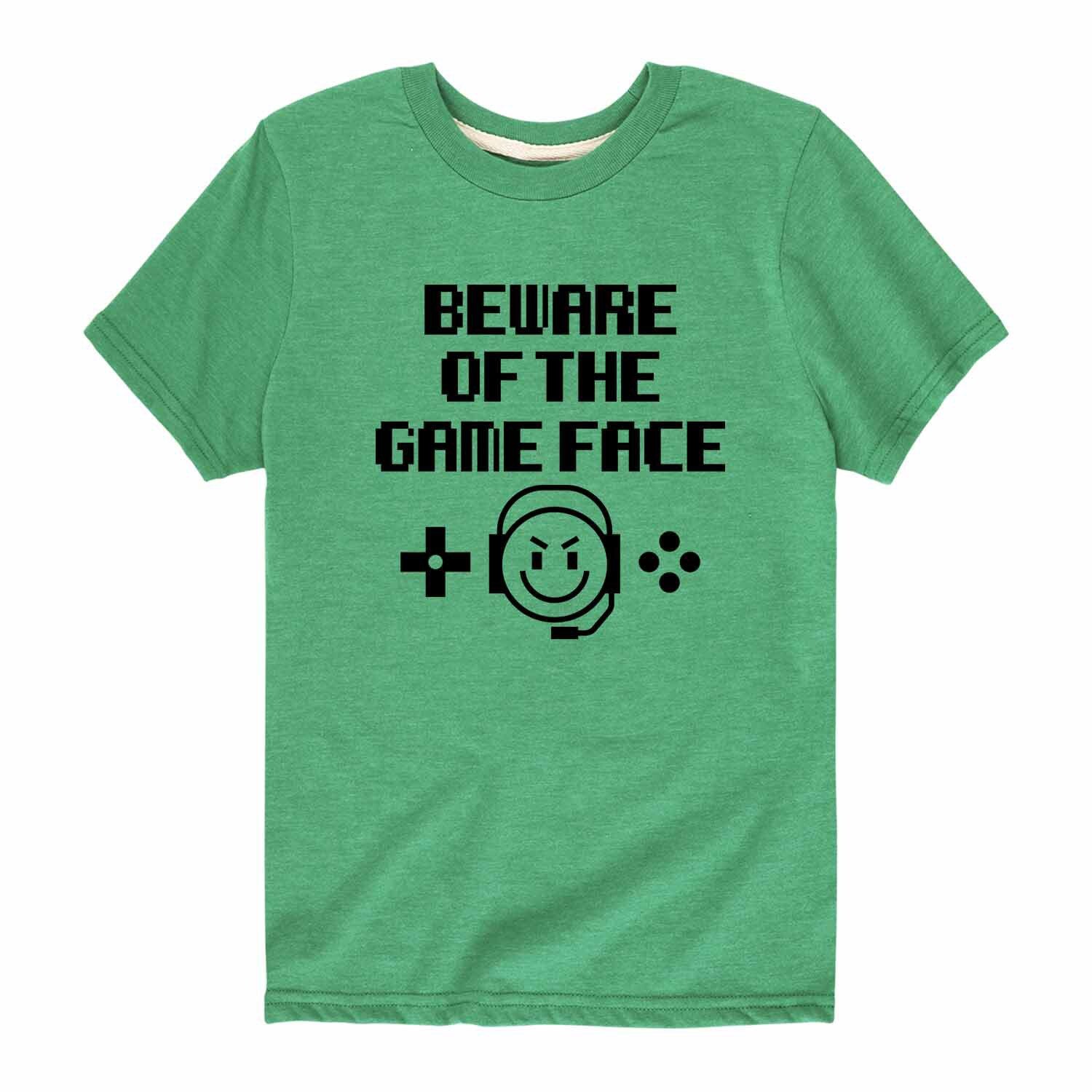 Футболка с изображением лица Beware Of The Game для мальчиков 8–20 лет Licensed Character 
Футболка с изображением лица Beware Of The Game для мальчиков 8–20 лет Licensed Character