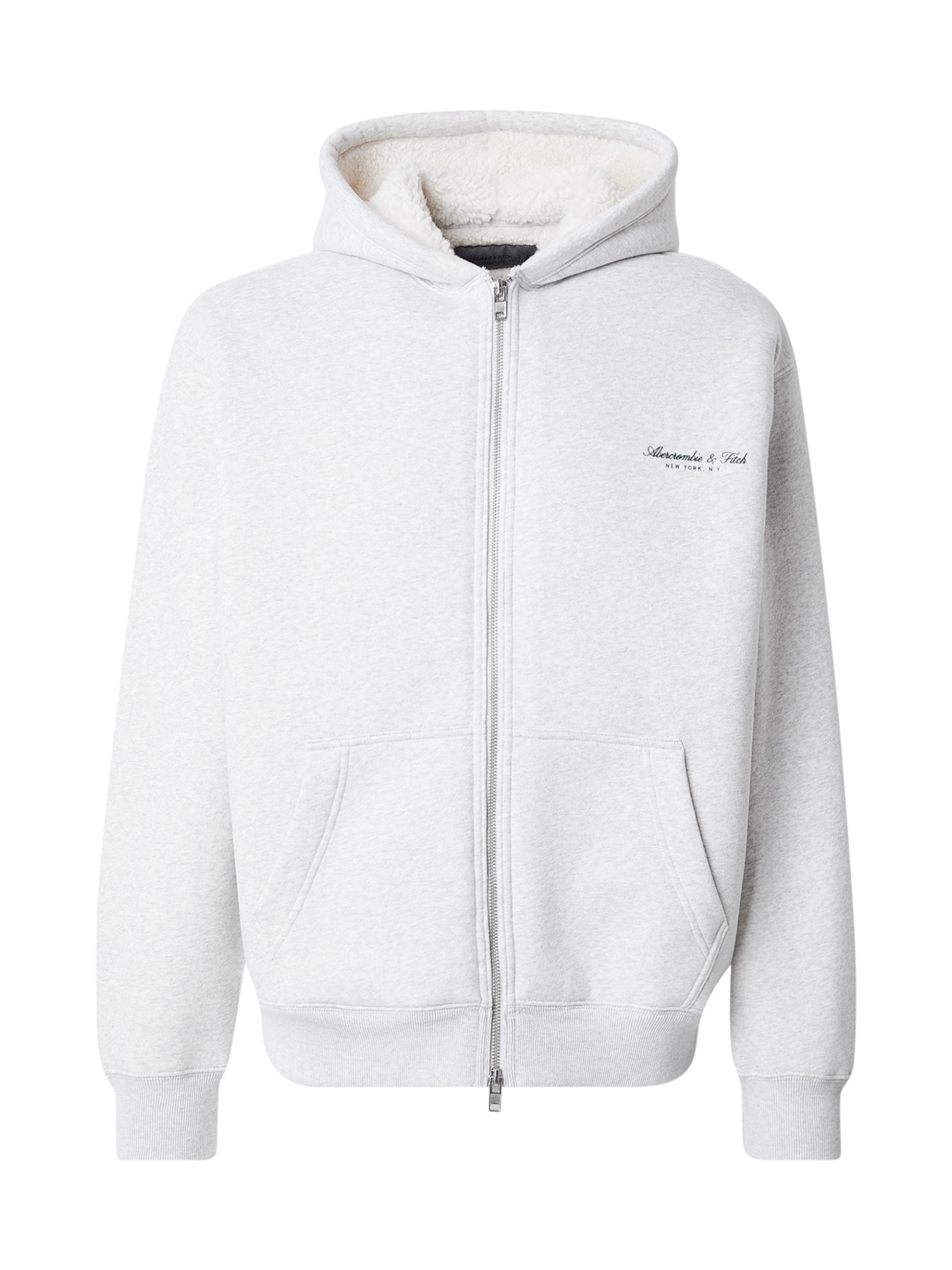 Abercrombie & Fitch Худи на молнии в крапчатом сером цвете
Abercrombie & Fitch Худи на молнии в крапчатом сером цвете