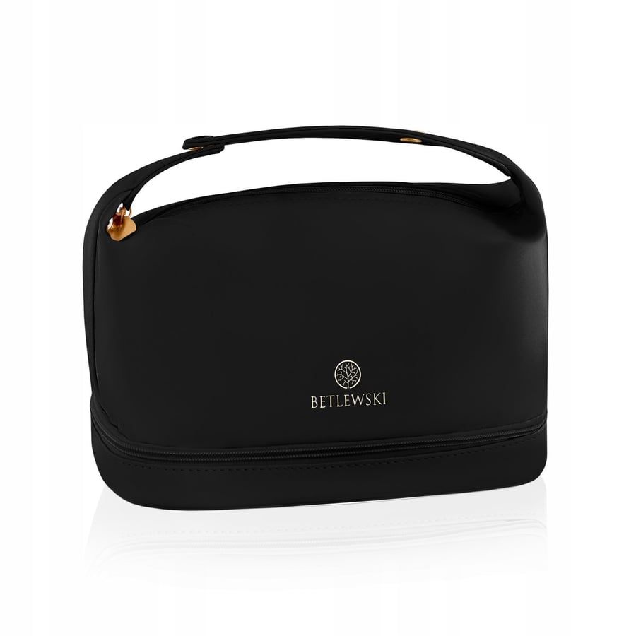 Косметичка Betlewski из эко-кожи черного цвета 25 см
Косметичка Betlewski из эко-кожи черного цвета 25 см