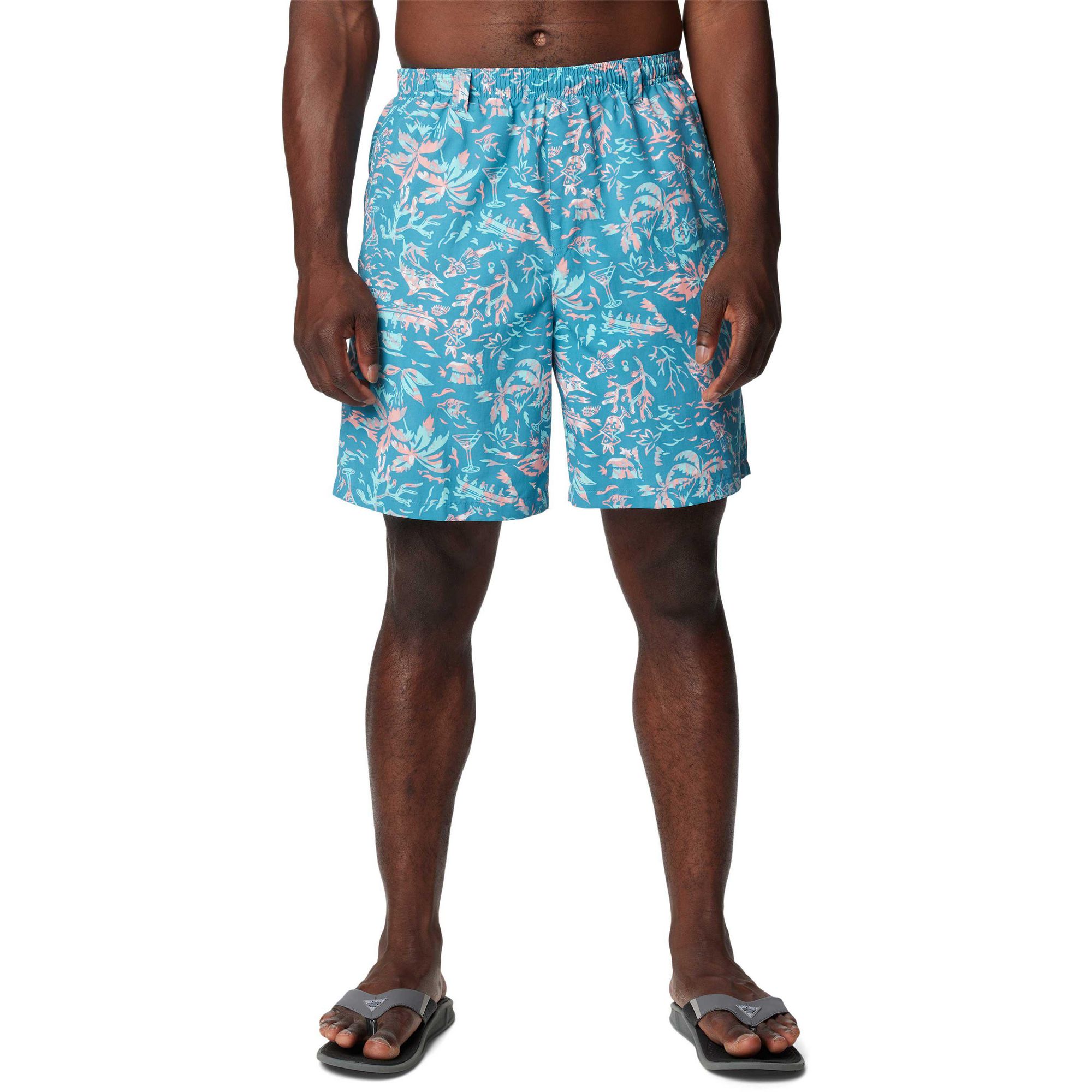 Мужские водные шорты PFG Super Backcast Columbia, Canyon Blue Kona Kraze
Мужские водные шорты PFG Super Backcast Columbia, Canyon Blue Kona Kraze