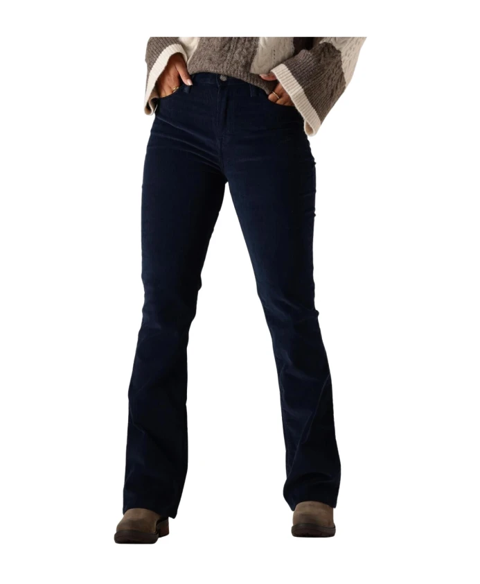 Темные расклешенные вельветовые брюки Lee, синий
Темные расклешенные вельветовые брюки Lee, синий