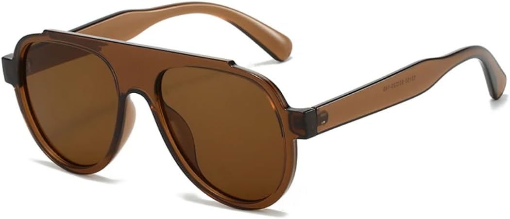 Модные мужские солнцезащитные очки большого размера в стиле ретро с градиентным переходом, защита от УФ-излучения UV400, трендовые желто-синие солнцезащитные очки VRTRFFTR, Brown Tea
Модные мужские солнцезащитные очки большого размера в стиле ретро с градиентным переходом, защита от УФ-излучения UV400, трендовые желто-синие солнцезащитные очки VRTRFFTR, Brown Tea