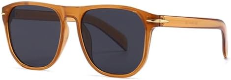 Солнцезащитные очки квадратной формы 2027 года для женщин, градиентные оттенки, защита от УФ-излучения UV400, для мужчин, ретро-очки с декоративными заклепками MTZJH, Tea Grey
Солнцезащитные очки квадратной формы 2027 года для женщин, градиентные оттенки, защита от УФ-излучения UV400, для мужчин, ретро-очки с декоративными заклепками MTZJH, Tea Grey