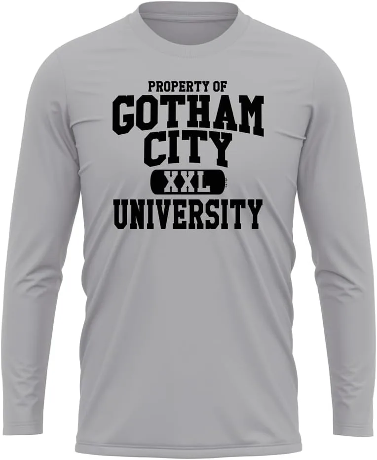 Футболка Batman Gotham University мужская спортивная с длинным рукавом Popfunk
Футболка Batman Gotham University мужская спортивная с длинным рукавом Popfunk