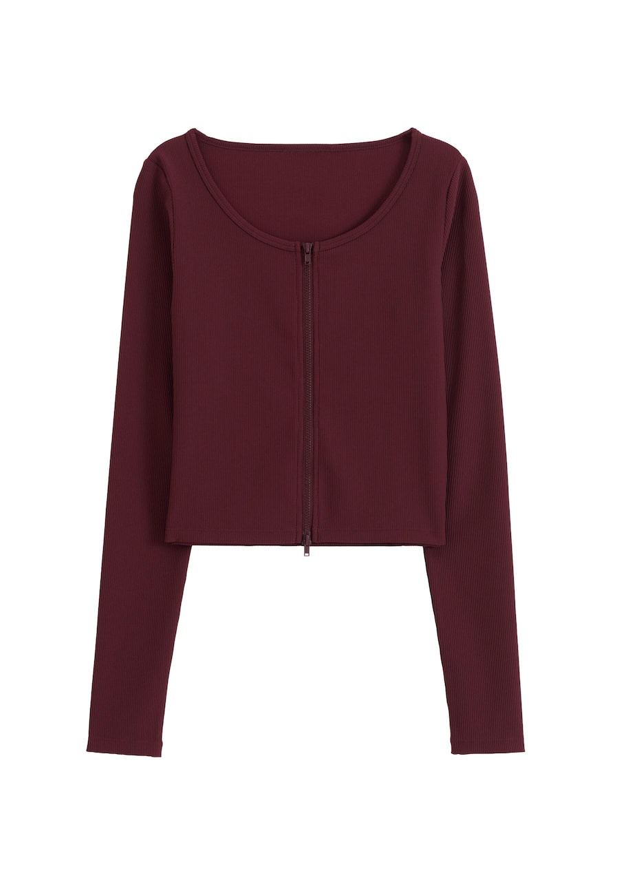 Вязаный кардиган Aim'n, бордовый
Вязаный кардиган Aim'n, бордовый