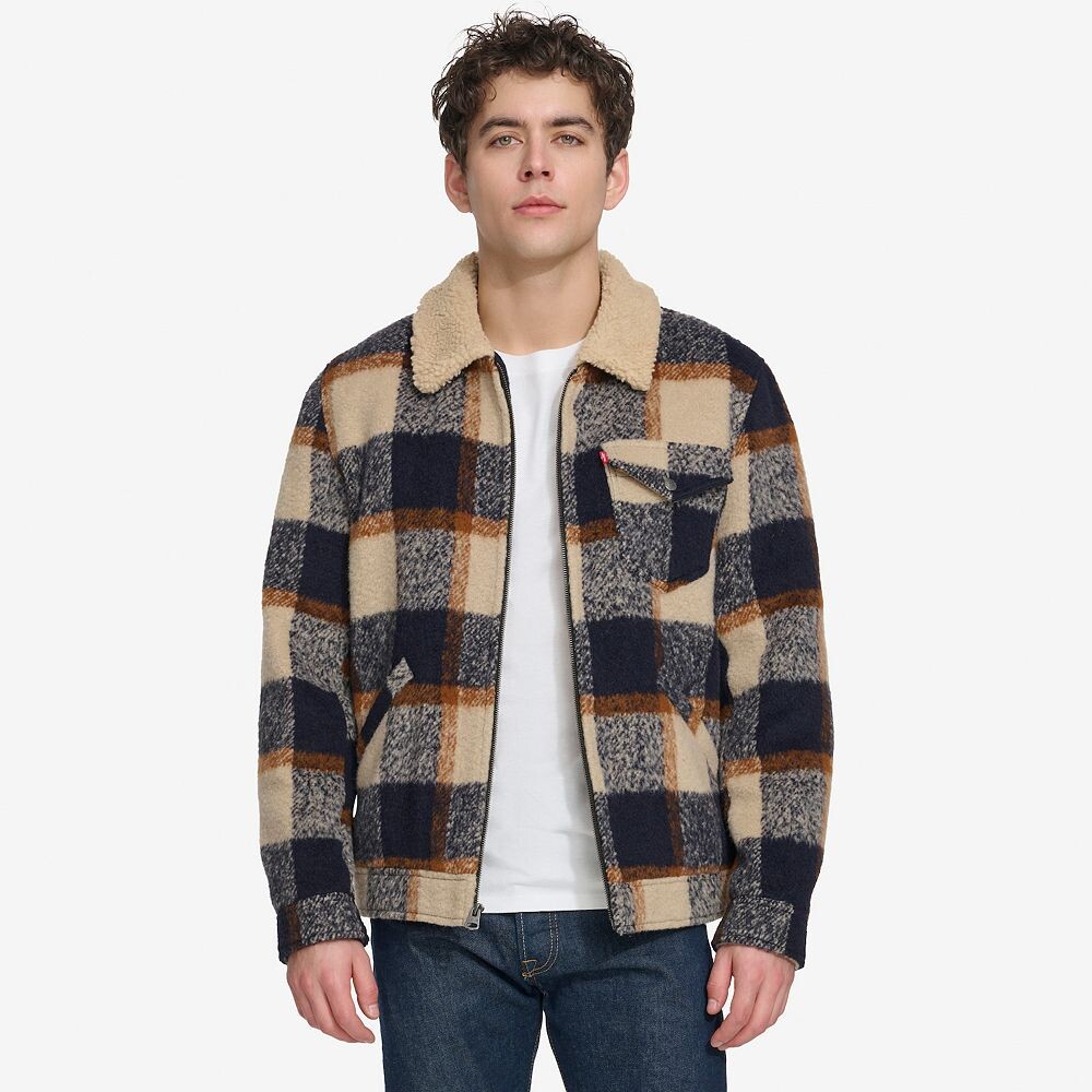 Мужская куртка Depot из смесовой шерсти Levi's с воротником из шерпы, цвет Skater Plaid
Мужская куртка Depot из смесовой шерсти Levi's с воротником из шерпы, цвет Skater Plaid