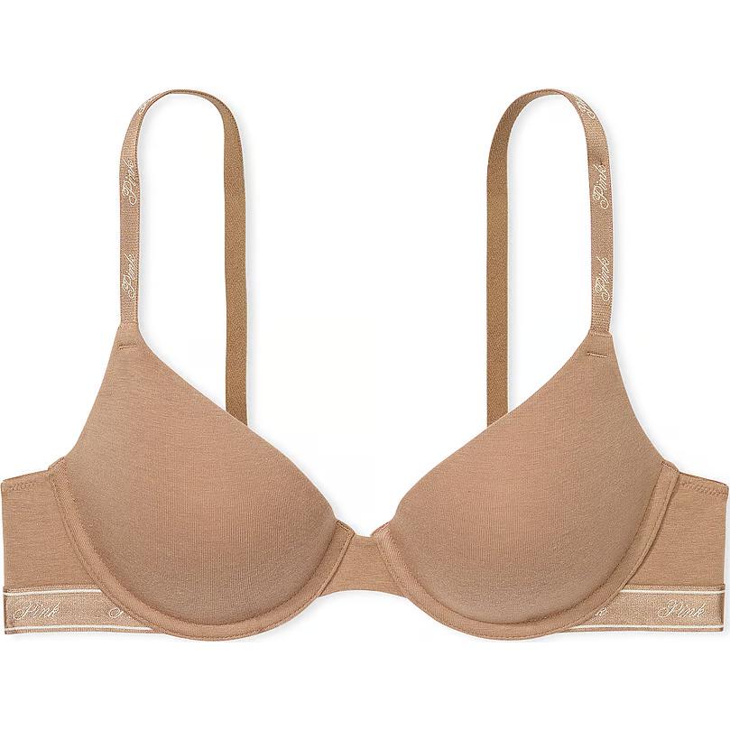 Victoria'S Secret PINK Wear Everywhere Lightly Lined T Shirt Bra/Cocoa Latte Bra Women's Cocoa Latte
Victoria'S Secret PINK Wear Everywhere Lightly Lined T Shirt Bra/Cocoa Latte Bra Women's Cocoa Latte